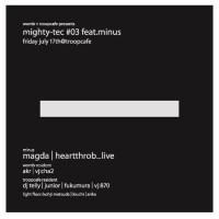 WOMB+TROOPCAFE presents MIGHTY-TEC#3 feat.MINUS