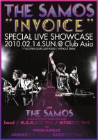 The SAMOS“INVOICE”SPECIAL LIVE SHOWCASE
