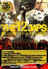 NIGHTLIFE presents DJ BAKU "THE 12 JAPS" Release Tour in Kyoto