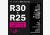 R30 vs R25
